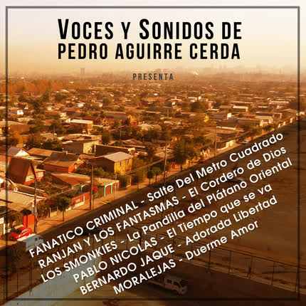 Carátula Voces y Sonidos de Pedro <br>Aguirre Cerda 