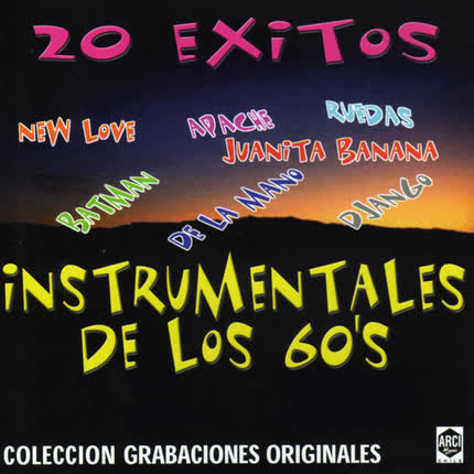 Carátula 20 Exitos Instrumentales De <br>Los 60s 