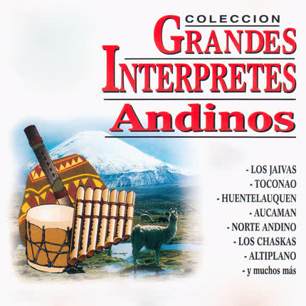 Carátula Colección Grandes <br>Intérpretes Andinos 