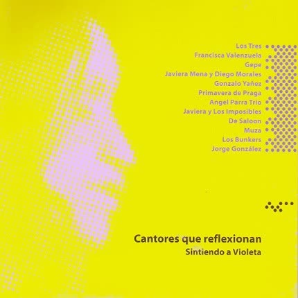 Carátula Cantores que reflexionan - Homenaje <br>a Violeta Parra 