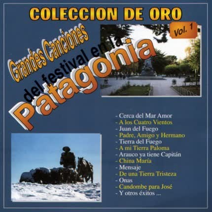Carátula Grandes Canciones del Festival <br>en La Patagonia 