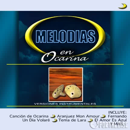 Carátula Melodías en Ocarina, <br>volumen 1 