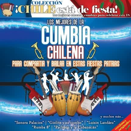 Carátula Los mejores de la <br>cumbia chilena 