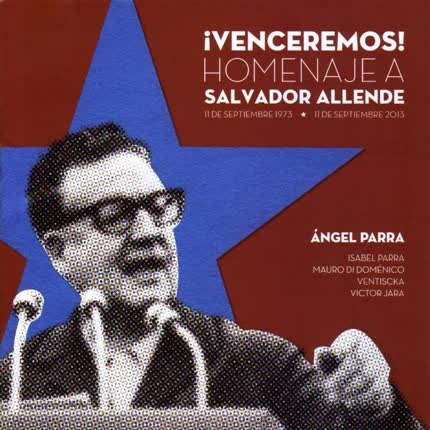 Carátula Venceremos! Homenaje a <br>Salvador Allende 