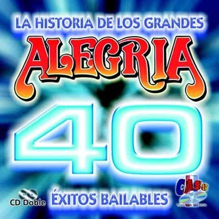 Carátula La Historia de los grandes 40 Exitos <br>Bailables vol 1 