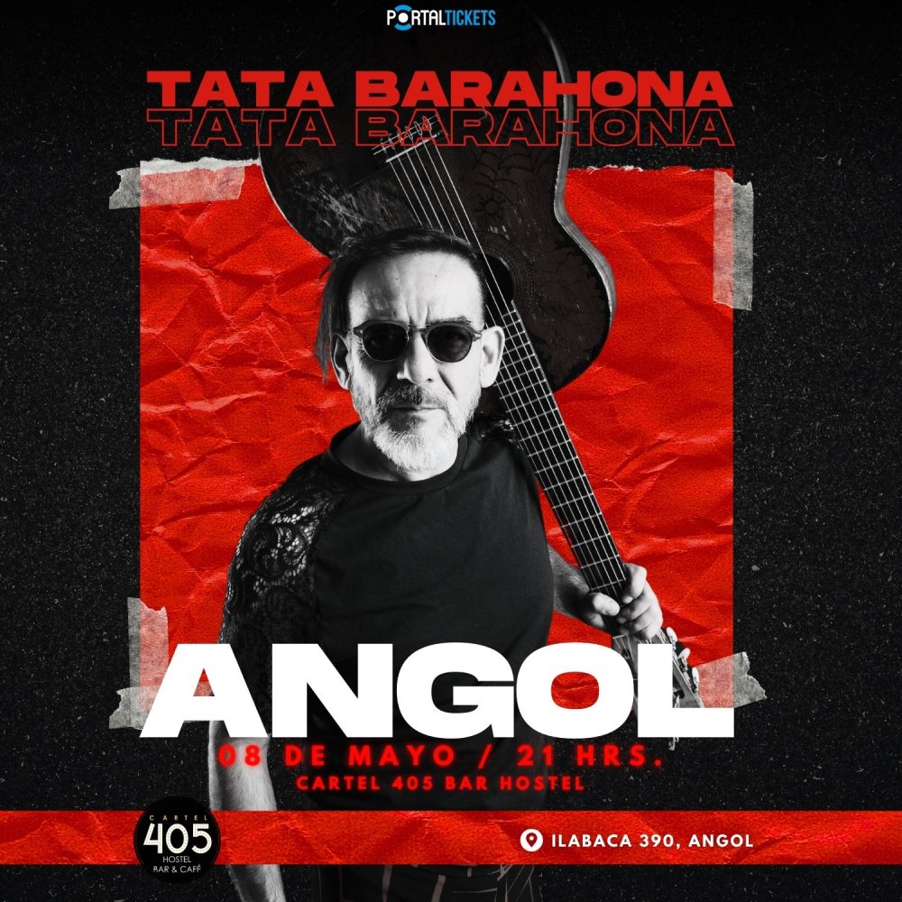 Flyer TATA BARAHONA EN ANGOL