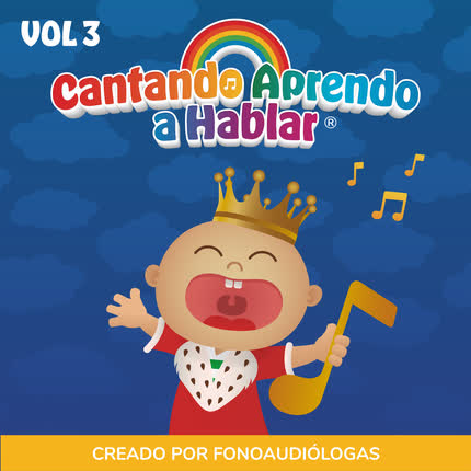 Carátula CANTANDO APRENDO A HABLAR - Cantando Aprendo a Hablar (Vol. 3)