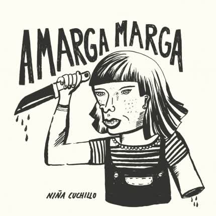 Carátula AMARGA MARGA - Niña cuchillo