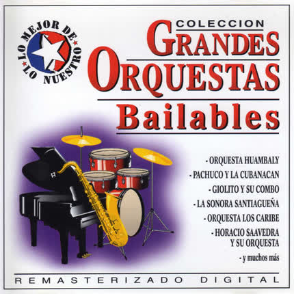 Carátula VARIOS ARTISTAS - Grandes Orquestas Bailables
