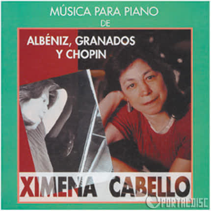 Carátula Música para piano de Albéniz, <br/>Granados y Chopin 
