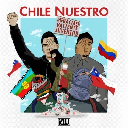 Carátula EL KLU - Chile Nuestro (El Pueblo Unido Jamás Será Vencido)