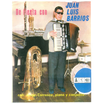 Carátula De Fiesta con Juan <br>Luis Barrios 