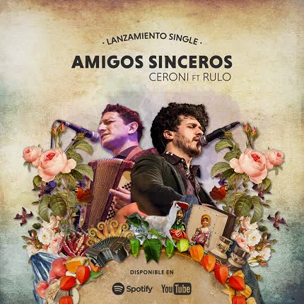 Carátula CERONI - Amigos Sinceros (feat. Rulo)