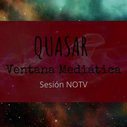 Carátula QUASAR - Ventana Mediática