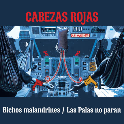 Carátula CABEZAS ROJAS - Bichos Malandrines / Las Palas No Paran