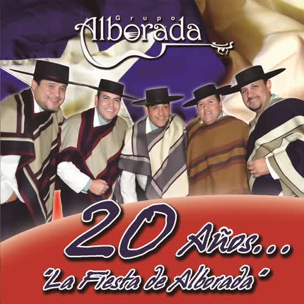 Carátula 20 Años la Fiesta de Alborada