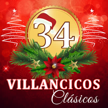 Carátula 34 Villancicos Clásicos