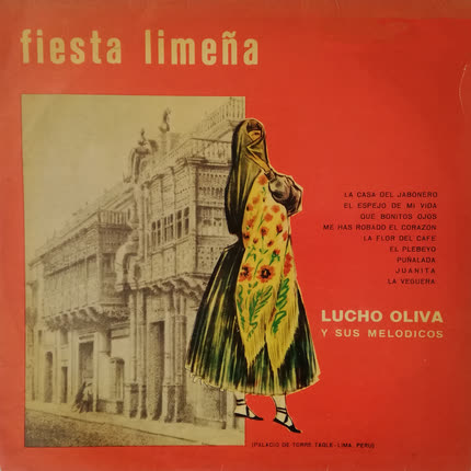 Carátula LUCHO OLIVA - Fiesta Limeña