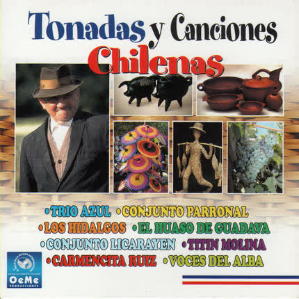 Carátula Tonadas y Canciones Chilenas