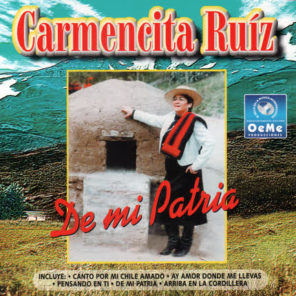 Carátula CARMENCITA RUIZ - De Mi Patria