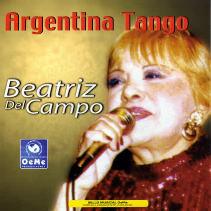 Carátula BEATRIZ DEL CAMPO - Argentina Tango