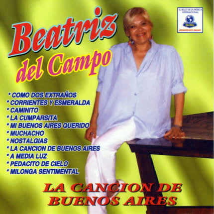 Carátula BEATRIZ DEL CAMPO - La Canción de Buenos Aires