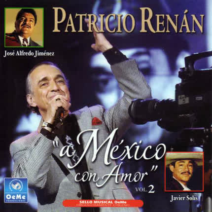 Carátula A Mexico Con Amor Disco 2
