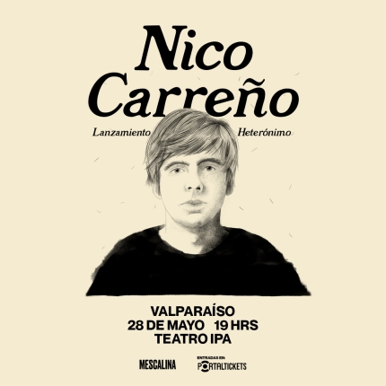 Carátula NICO CARREÑO LANZAMIENTO HETERONIMO - General