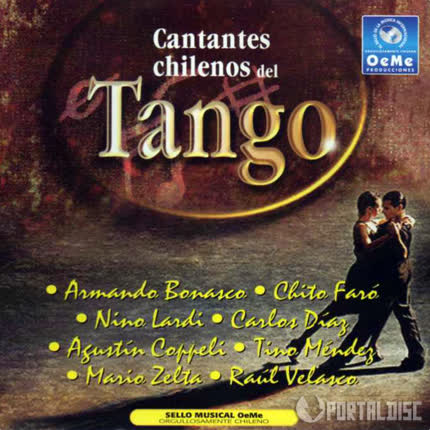 Carátula Cantantes Chilenos del Tango