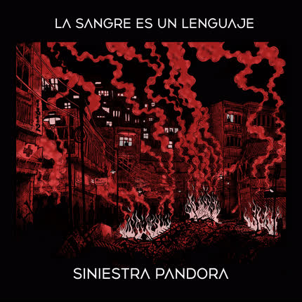 Carátula SINIESTRA PANDORA - La Sangre Es un Lenguaje