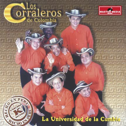 Carátula LOS CORRALEROS DE COLOMBIA - La Universidad de la Cumbia