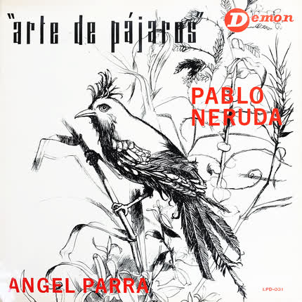 Carátula ANGEL PARRA - Arte de Pájaros
