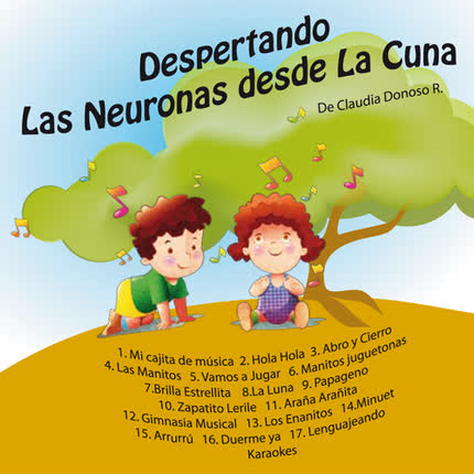 Carátula CLAUDIA DONOSO - Despertando Las Neuronas desde la Cuna
