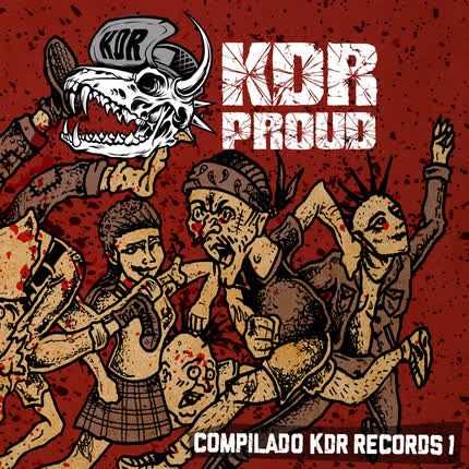 Carátula KDR PROUD - Compilado KDR Records (Vol.1)