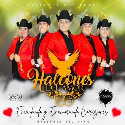 Carátula HALCONES DEL AMOR - Encantando y Enamorando Corazones