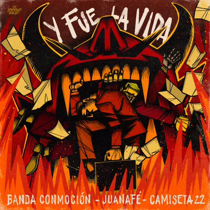 Carátula BANDA CONMOCION - Y Fue la Vida (feat. Juanafé & <br/>Camiseta 22) 