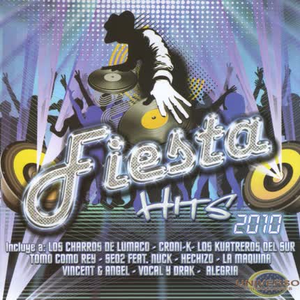 Carátula VARIOS ARTISTAS - Fiesta, Hits 2010