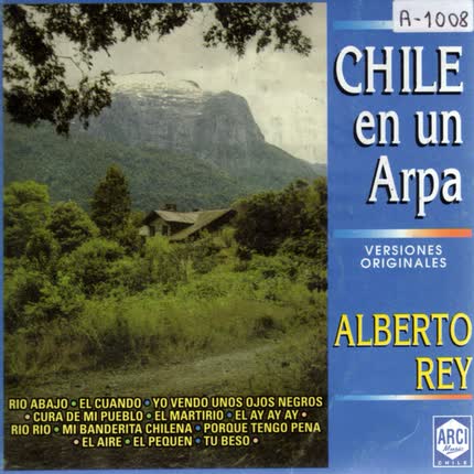 Carátula ALBERTO REY - Chile en un Arpa