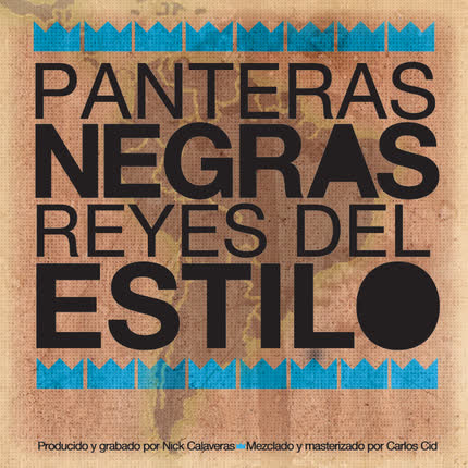 Carátula PANTERAS NEGRAS - Reyes Del Estilo