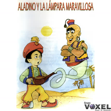 Carátula AUDIOCUENTO - Aladino y la Lampara Maravillosa