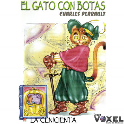 Carátula El Gato con Botas, <br>La Cenicienta 