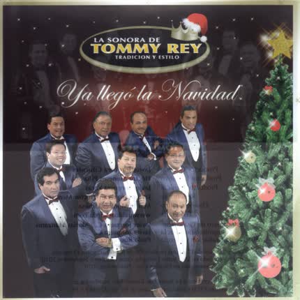 Carátula LA SONORA DE TOMMY REY - Ya llego la Navidad