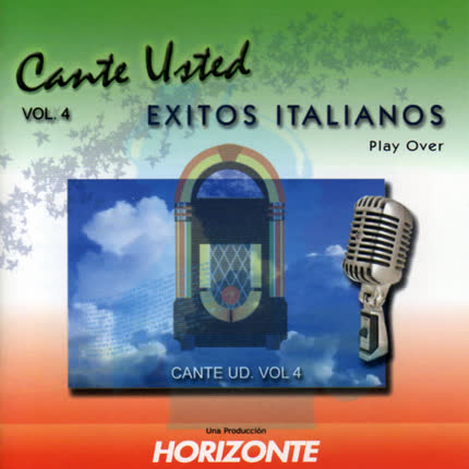 Carátula CANTE USTED - Volumen 4 Éxitos Italianos