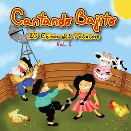 Carátula GONZALO FERRER - Cantando Bajito: 20 Éxitos Del Folklor Argentino - Vol. 2