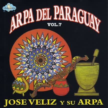 Carátula JOSE VELIZ - Arpa del Paraguay