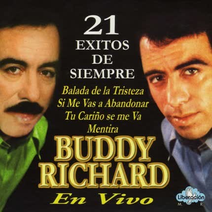 Carátula BUDDY RICHARD - 21 éxitos de siempre