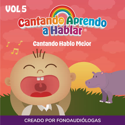 Carátula Cantando Hablo Mejor (Vol. 5)