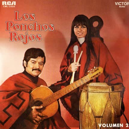 Carátula LOS PONCHOS ROJOS - Los ponchos rojos