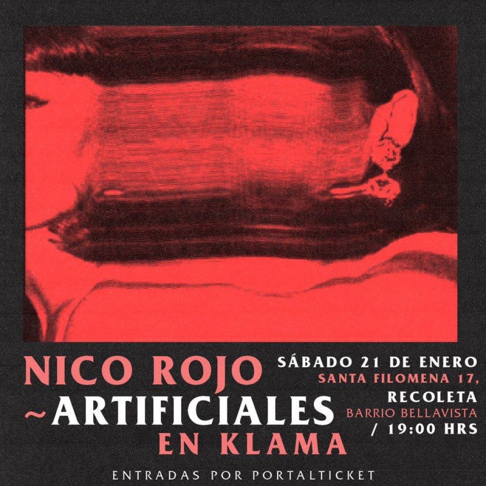 Imagen Nico Rojo y Artficiales en Klama
