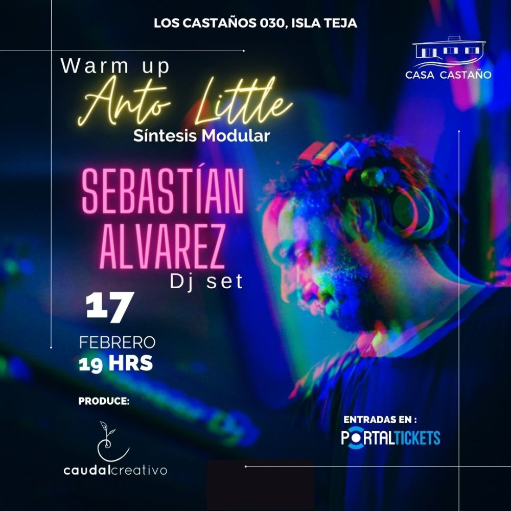 Flyer Evento SUNSET & RIO / SEBASTIAN ÁLVAREZ Y ANTO LITTLE